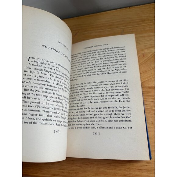 American Jews In World War II By I. Kaufman Hardcover Volume 1 1947 Blue Cloth - Picture 15 of 16